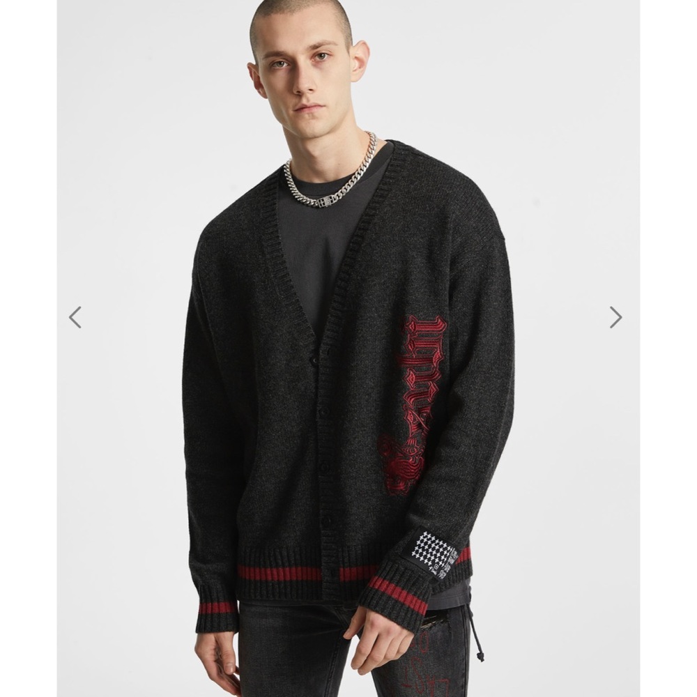 Ksubi Royalty Cardigan Black